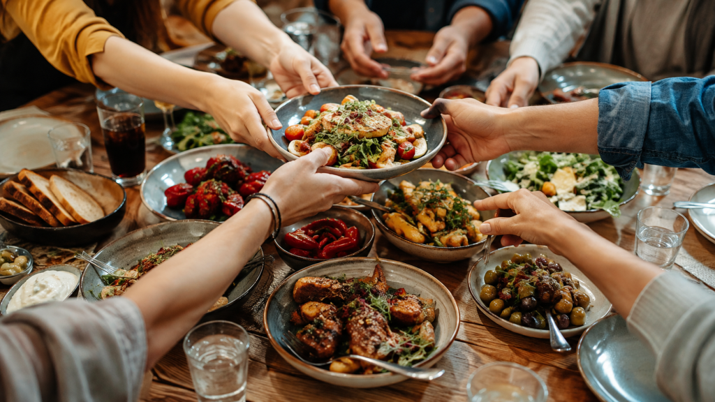 A Warm Family-Style Feast