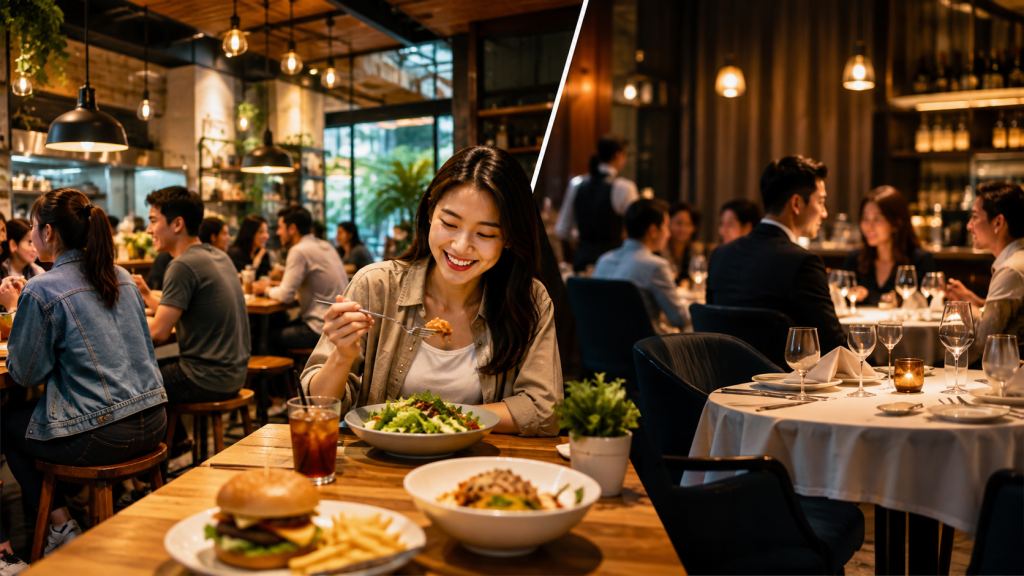 Casual Café Meets Fine Dining