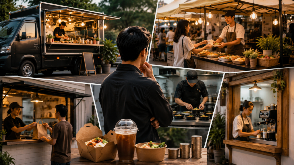 Food Entrepreneurship Collage